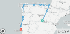 Nord de l\'Espagne et du Portugal - 12 jours/11 nuits - 15 destinations