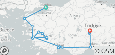 Voyage missionnaire de Saint Paul, Istanbul et Cappadoce 15 jours / 14 nuits - 20 destinations