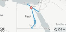 12 jours de pèlerinage en Égypte sur la route de la Sainte Famille et de l\'héritage spirituel égyptien - 11 destinations