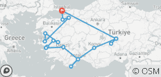 Sites bibliques en Turquie - 12 nuits / 13 jours - 20 destinations