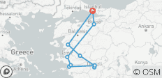 Circuit des sept églises - Circuits bibliques en Turquie 10 jours - 11 destinations