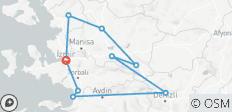 Circuit des sept églises de l\'Apocalypse - 3 jours/2 nuits - 9 destinations