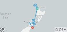 Cape to Tasman Voyager - 15 destinations