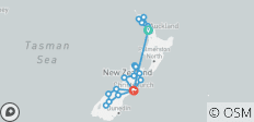 New Zealand Uncovered - 21 destinations