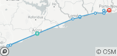 10 JOURS EN AFRIQUE DE L\'OUEST : GHANA, TOGO & BENIN - 12 destinations