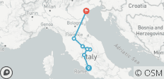 Reflexionen über Italien (Rom bis Venedig) (2027) - 8 Destinationen