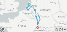 Romantische Rijn & Moezel 2026 - 15 Dagen (28 bestemmingen) - 14 bestemmingen