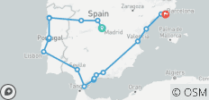 Best of Spain and Portugal - Small Group (Petits groupes, Fin Barcelone) - 18 destinations