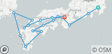 Discover Iconic Cities and Hidden Gems: Tokyo to Osaka - 18 destinations
