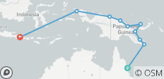 Discover the Pacific: Remote Islands and Tropical Shores 2028 - 10 destinations