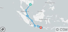 Discover Southeast Asia: Saigon to Bali via Singapore - 14 destinations