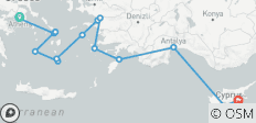 The Histories of the Mediterranean - 15 destinations