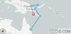 Tropical North Queensland to Papua New Guinea - 7 destinations