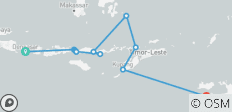 Komodo Island & the Coral Sea: Bali to Darwin - 10 destinations