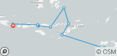 Komodo Island & the Coral Sea: Darwin to Bali - 10 destinations
