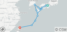 Discover East Asia: Osaka to Hong Kong - 20 destinations
