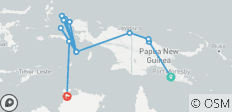 Discover the Heart of the Pacific 2028 - 24 Days (from Port Moresby to Darwin) - 16 destinations