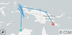 Discover the Heart of the Pacific 2028 - 24 Days (from Darwin to Port Moresby) - 14 destinations