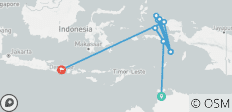 Raja Ampat & West Papua Adventure - 12 destinations