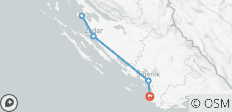 Van Primosten naar Noord-Dalmatië: 4-daagse rondreis. Topbestemmingen aan de Adriatische kust! Sibenik, Zadar, Nin en meer! UNESCO locaties en oude ommuurde steden. Volop natuur, geschiedenis, Venetiaanse architectuur en prachtige uitzichten. Levend… - 7 bestemmingen