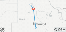 Reise tief in die Wüste und das Delta von Botswana 2026 - 5 Destinationen