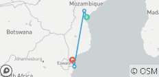 Re-Wilding in Mosambik mit Delfinen und Schuppentieren - 4 Destinationen