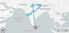 Iconische India, Nepal & Sri Lanka ervaring - 35 bestemmingen