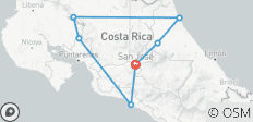 Merveilles du Costa Rica - 7 destinations