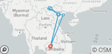 Wats und Wunder von Vietnam und Kambodscha (nur für Frauen) - 16 Destinationen
