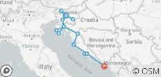 Croatie et Slovénie 2027 - 16 destinations