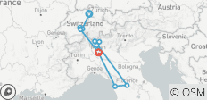 7 Days Zurich and Milano - 11 destinations