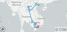 Explorador de Indochina y Crucero de Lujo por el Mekong 2028 - 36 destinos