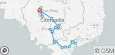 Schätze des Mekong 2028 - 14 Tage (von Ho Chi Minh Stadt bis Siem Reap) - 24 Destinationen