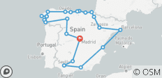 17-Day All Spain starting from Madrid