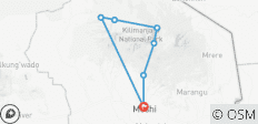 8 jours d\'ascension du Kilimandjaro par la route de Lemosho - 7 destinations