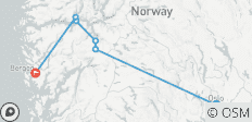 La Norvège spectaculaire : Oslo, Fjords et Bergen - 6 jours / 5 nuits - 6 destinations