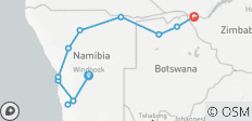 Namibia, Botsuana y Cataratas 2027 - 15 días - 12 destinos