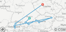 Central Europe & Alpine Discovery Tour 12 Days / 11 Nights - 11 destinations
