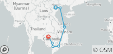 Circuit au Vietnam et au Cambodge - 11 destinations