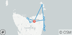 Exploration de la Tasmanie et de l\'île Flinders (petits groupes, fin à Launceston) - 11 destinations