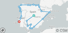 22 jours à Madrid et dans la péninsule ibérique - 34 destinations