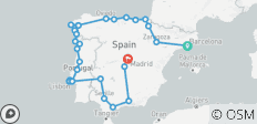 19-Tage Nordspanien, Lusitanien & Andalusien ab Barcelona - 33 Destinationen