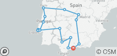 Desde la Costa del Sol: 12 días Andalucía, Oporto y Lisboa - 19 destinos