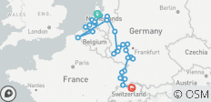 Rin y Mosela Románticos 2026 - 15 Días (from Huizen to Basilea) - 25 destinos