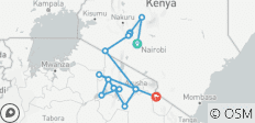 Safari au Kenya et en Tanzanie - Petit groupe (Petits groupes) - 17 destinations