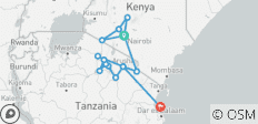 Kenya and Tanzania Safari - Small Group (Small Groups, With Zanzibar) - 17 destinations