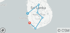 Sri Lanka hautnah: Kultur, Natur & Tierwelt - 6 Destinationen