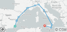 Circuit historique Hannibal vs Rome - 12 destinations
