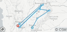 Kolumbien: Andentrekking im Cocuy und Los Nevados (13 Tage) - 18 Destinationen