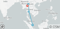Independent Highlights of Thailand with Singapore - 12 destinations